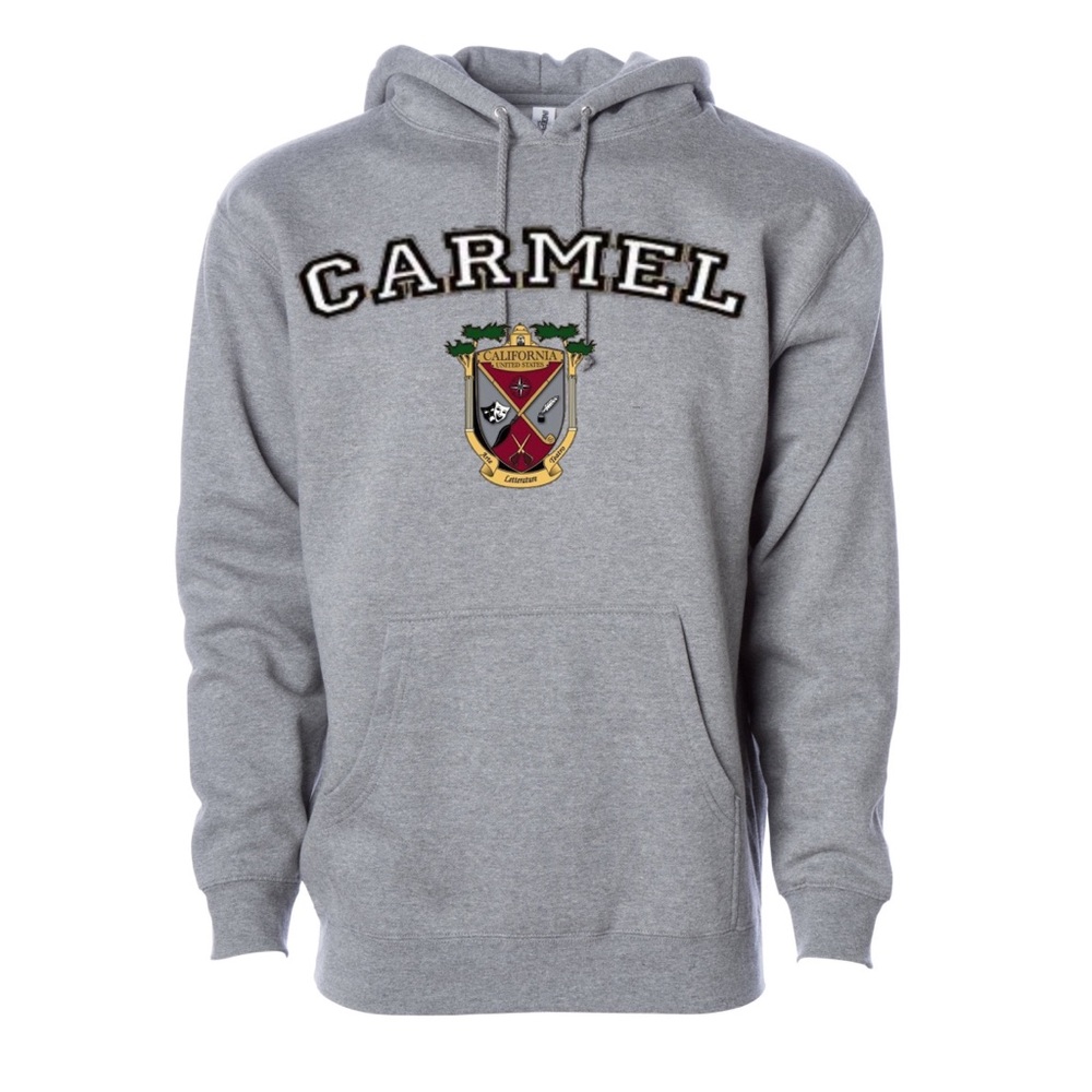 Carmel University est 1916 name logo hoodie